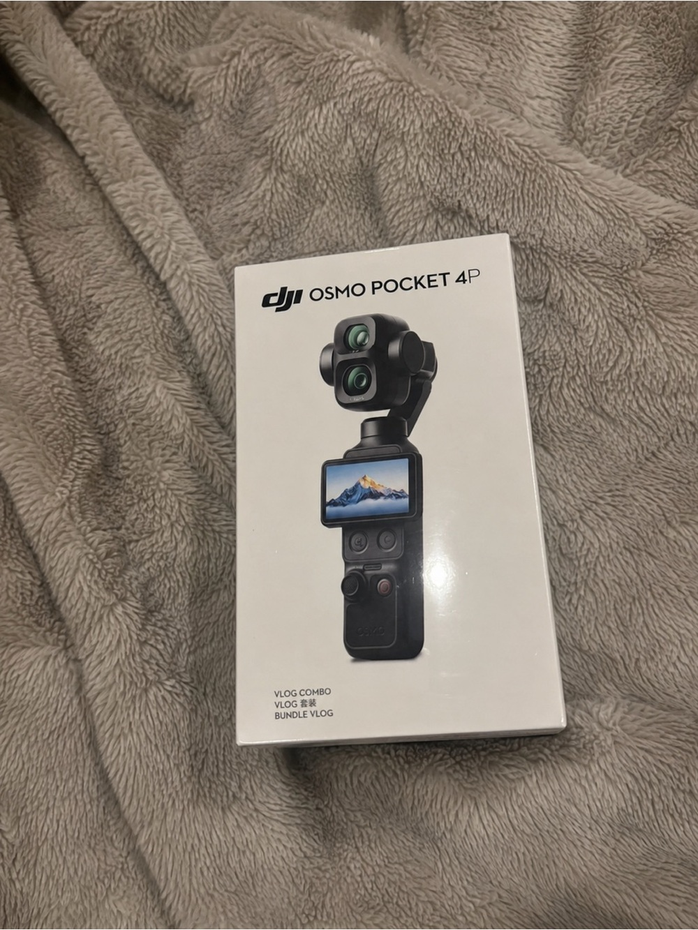 DJI Osmo Pocket 4P Vlog Combo - Black